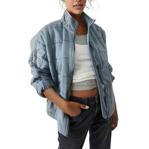 Free People Women's Dolman Quilted Knit Jacket Size XL *NWOT